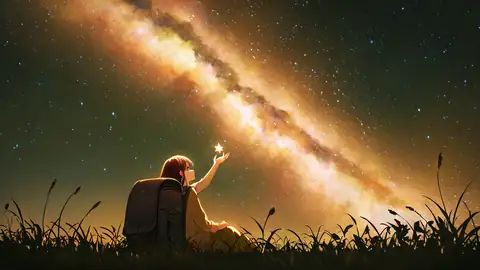Stargazing Hilltop lofi wallpaper stargazing hilltop 1229033766