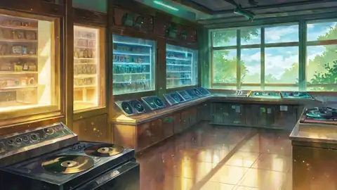 Vinyl Record Shop lofi wallpaper vinyl record shop 0375184532