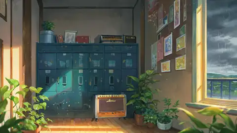 Vinyl Record Shop lofi wallpaper vinyl record shop 0480009053