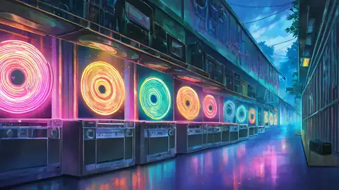 Vinyl Record Shop lofi wallpaper vinyl record shop 0501807742