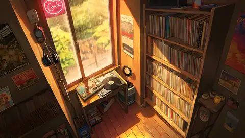Vinyl Record Shop lofi wallpaper vinyl record shop 0585247310