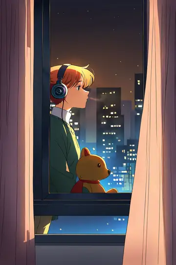 Bedroom Window Night lofi wallpaper bedroom window night 1585177143
