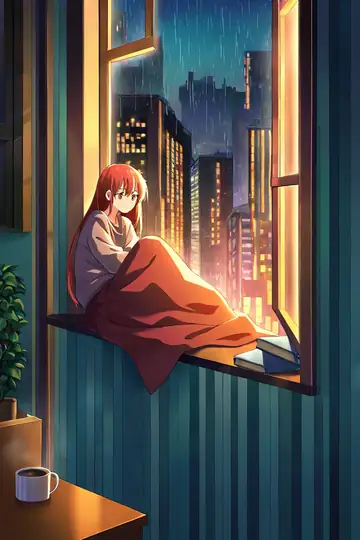 Bedroom Window Night lofi wallpaper bedroom window night 1715849697
