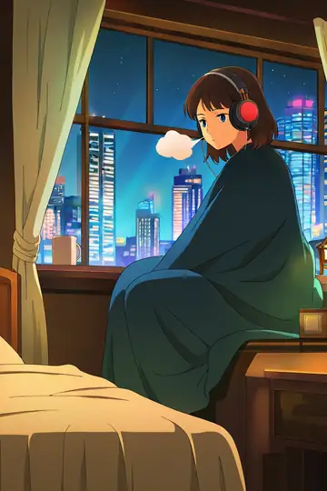 Bedroom Window Night lofi wallpaper bedroom window night 1914860371