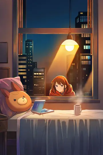 Bedroom Window Night lofi wallpaper bedroom window night 1972438854