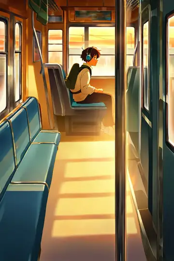 Boy Train Headphones lofi wallpaper boy train headphones 0415720683