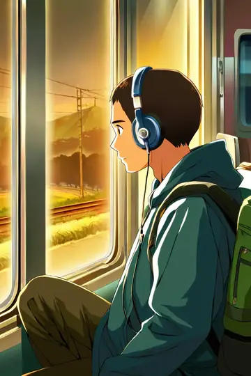 Boy Train Headphones lofi wallpaper boy train headphones 1665674653
