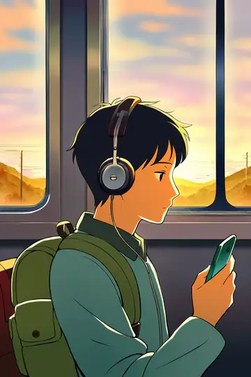 Boy Train Headphones lofi wallpaper boy train headphones 1835794284