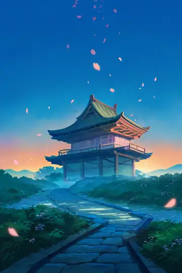 Cherry Blossom Path lofi wallpaper cherry blossom path 1043447719