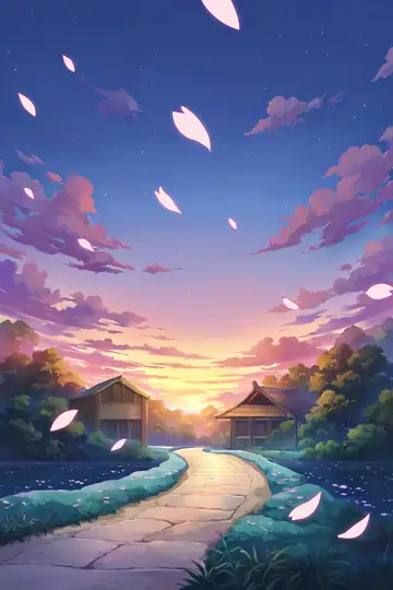 Cherry Blossom Path lofi wallpaper cherry blossom path 2061227846
