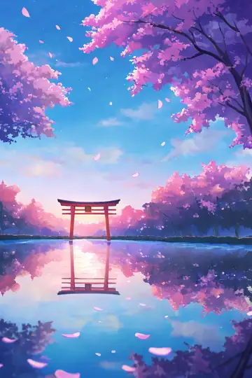 Cherry Blossom Path lofi wallpaper cherry blossom path 2120422483