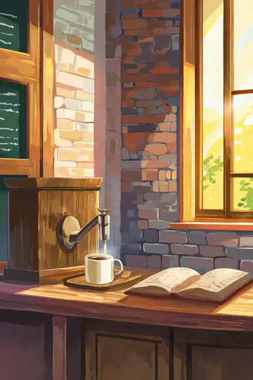 Coffee Shop Morning lofi wallpaper coffee shop morning 1141735421