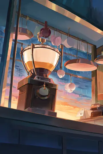 Coffee Shop Morning lofi wallpaper coffee shop morning 1206309447