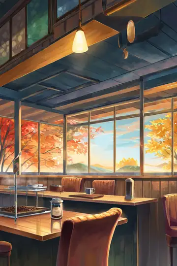 Coffee Shop Morning lofi wallpaper coffee shop morning 1477155466