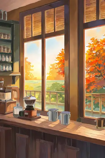 Coffee Shop Morning lofi wallpaper coffee shop morning 1662909898