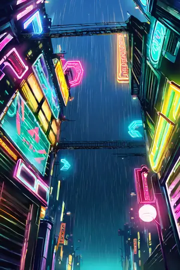 Cyberpunk Bridge lofi wallpaper cyberpunk bridge 1308430388