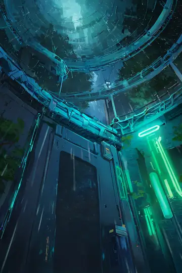 Cyberpunk Bridge lofi wallpaper cyberpunk bridge 1761307394