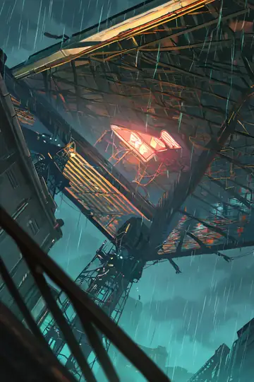 Cyberpunk Garden lofi wallpaper cyberpunk garden 2021994565