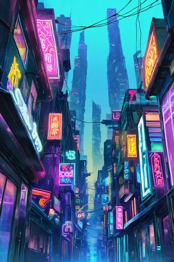 Cyberpunk Neon Rain lofi wallpaper cyberpunk neon rain 1788399905