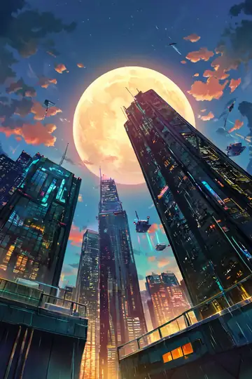 Cyberpunk Rooftop lofi wallpaper cyberpunk rooftop 0142782100