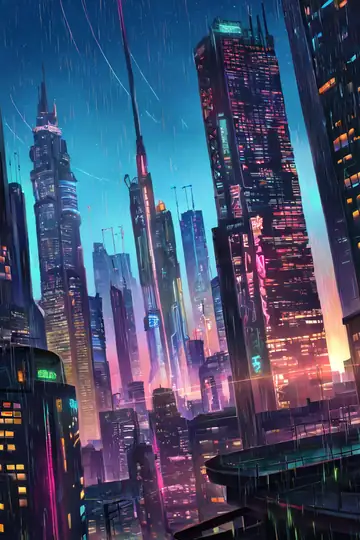 Cyberpunk Rooftop lofi wallpaper cyberpunk rooftop 0543472529