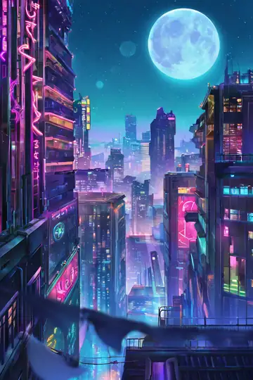 Cyberpunk Rooftop lofi wallpaper cyberpunk rooftop 1758791709