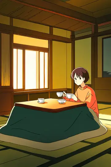 Girl Kotatsu Winter lofi wallpaper girl kotatsu winter 1799025488