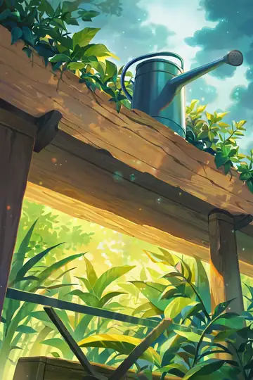 Greenhouse Morning lofi wallpaper greenhouse morning 1469249750