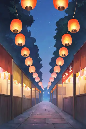 Lantern Festival Night lofi wallpaper lantern festival night 0367208785