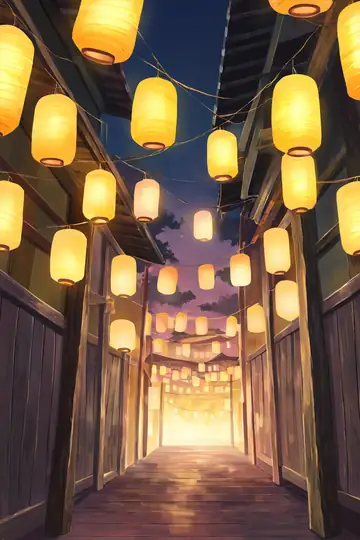 Lantern Festival Night lofi wallpaper lantern festival night 0711894672