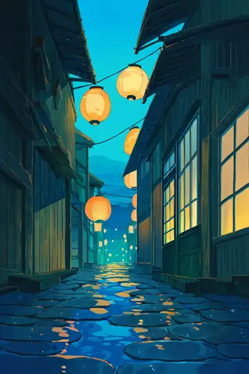 Lantern Festival Night lofi wallpaper lantern festival night 0871729389