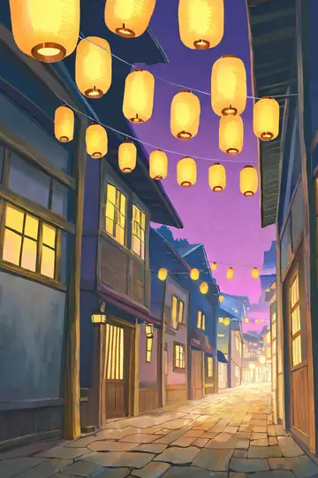Lantern Festival Night lofi wallpaper lantern festival night 2071964507