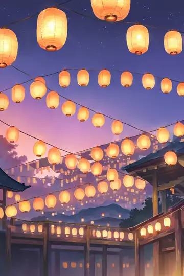 Lantern Festival Night lofi wallpaper lantern festival night 2129619594
