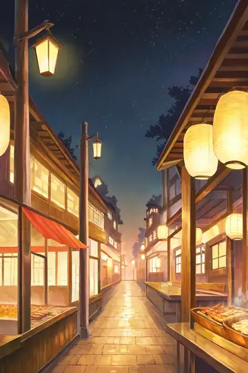 Night Market lofi wallpaper night market 0061395308