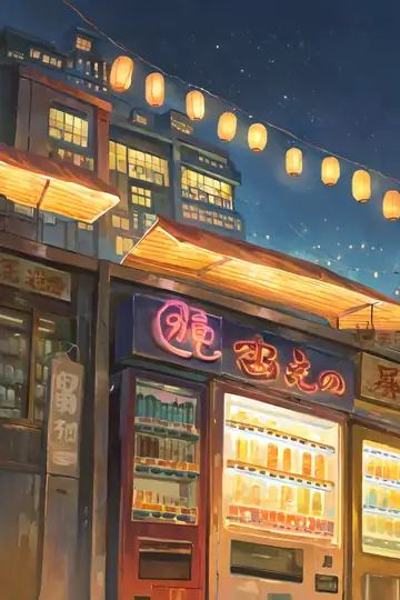 Night Market lofi wallpaper night market 0504809368
