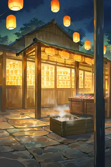 Night Market lofi wallpaper night market 0638167393