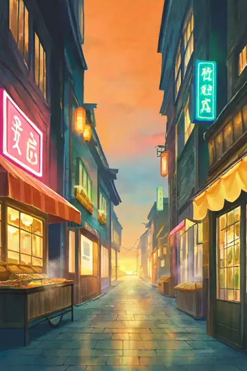 Night Market lofi wallpaper night market 1006099478