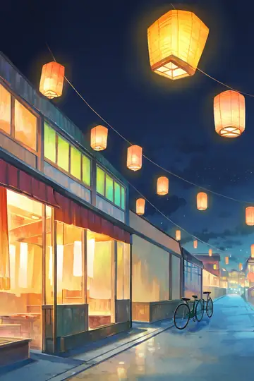 Night Market lofi wallpaper night market 1455442346