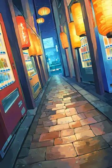 Night Market lofi wallpaper night market 1851070855