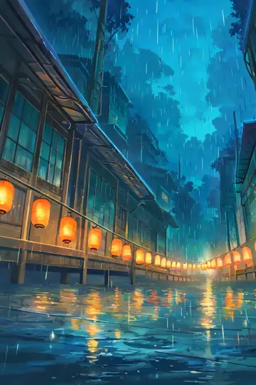 Old Alley Rain lofi wallpaper old alley rain 0673405359