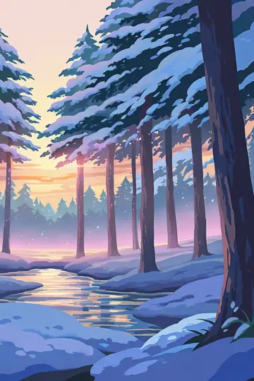 Onsen Winter lofi wallpaper onsen winter 0898390950