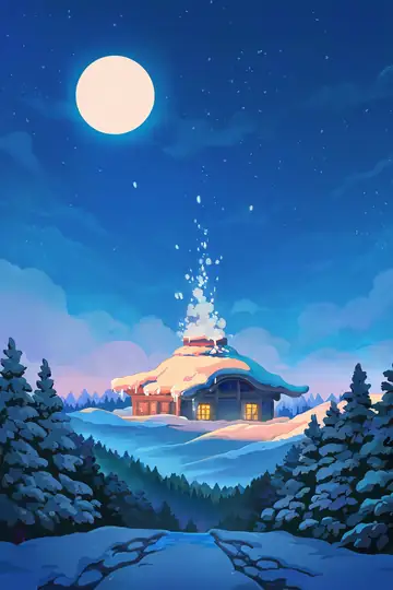 Onsen Winter lofi wallpaper onsen winter 2058218994