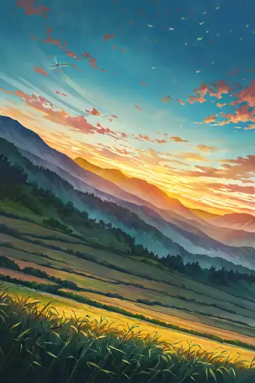 Rice Fields Summer lofi wallpaper rice fields summer 0154825908