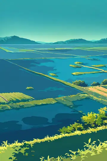 Rice Fields Summer lofi wallpaper rice fields summer 0525801803