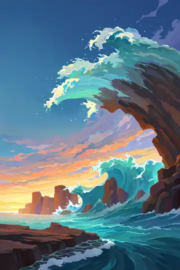 Seaside Lighthouse lofi wallpaper seaside lighthouse 0696190645