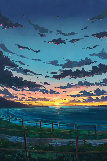 Seaside Lighthouse lofi wallpaper seaside lighthouse 1147015363