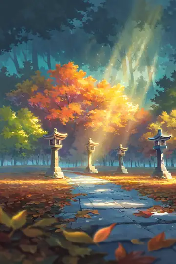 Shrine Torii lofi wallpaper shrine torii 0176251664