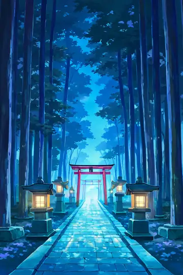 Shrine Torii lofi wallpaper shrine torii 0839843173
