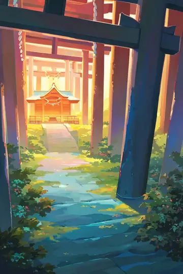 Shrine Torii lofi wallpaper shrine torii 1054465642