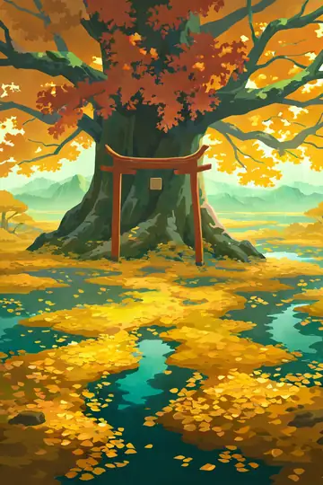 Shrine Torii lofi wallpaper shrine torii 1399596568